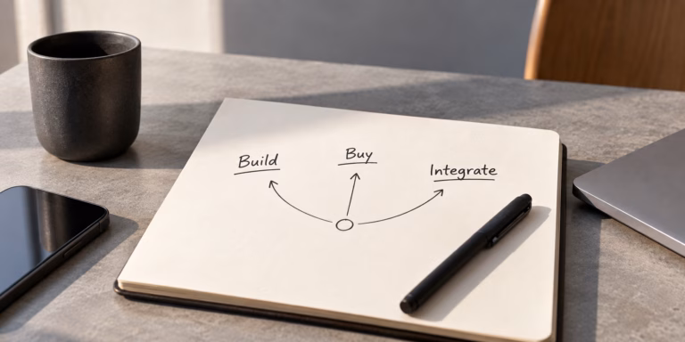 Build, buy, or integrate: how to decide for an operations system